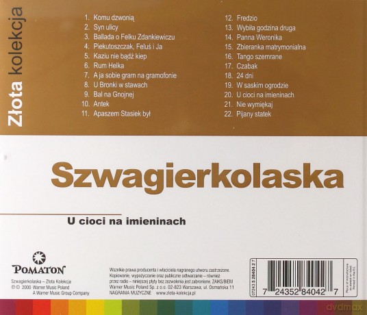 Szwagierkolaska: Złota Kolekcja [CD]