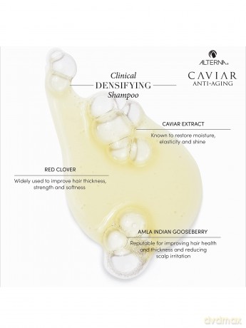 Caviar Clinical Densifying Shampoo for Thin and Weakened Hair Thickens Thinning Hair Shampoo - Volume: 40 ml