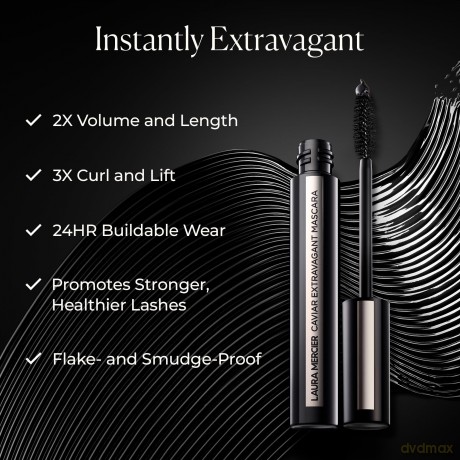 Caviar Extravagant Volume and Lengthening Mascara Mascara 8.5 ml - Shade: Black