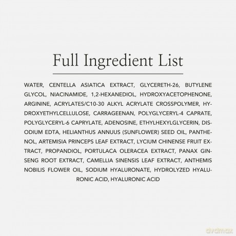 Centella asiatica soothing face mask Calming Mask 10 x 25 ml