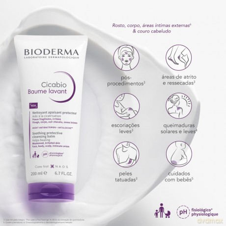 Cicabio Soothing Protective Cleansing Balm 200 ml