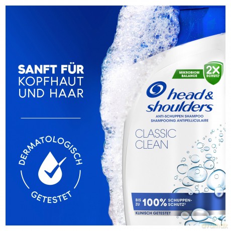 Classic Clean Anti-Dandruff Shampoo - Volume: 300 ml