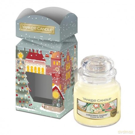 Yankee Candle Christmas Cookie Świeca Zapachowa w Ozdobnym Opakowaniu 104 g