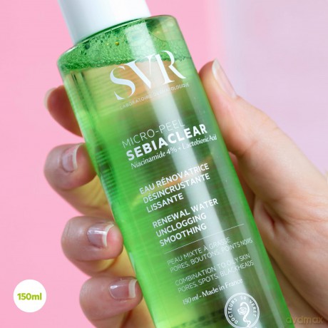 Cleansing and smoothing facial water Sebiaclear Renewal Water 150 ml