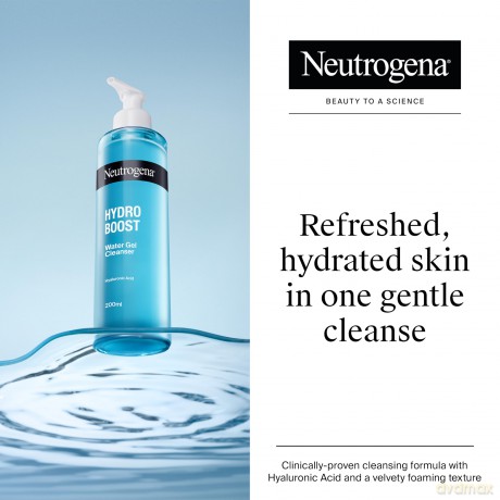 Cleansing facial gel Hydro Boost Water Gel Cleanser 200 ml