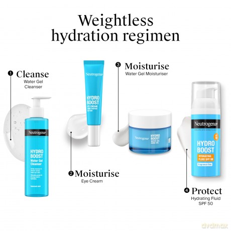 Cleansing facial gel Hydro Boost Water Gel Cleanser 200 ml