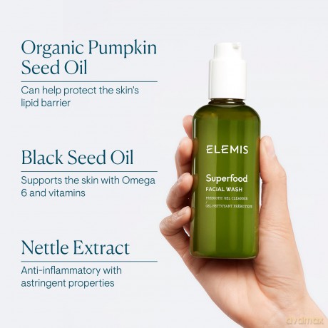 Cleansing facial gel with Superfood prebiotics Facial Wash 200 ml