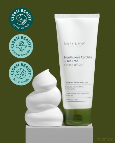 Cleansing foam for problematic skin Houttuynia Cordata + Tea Tree Cleansing Foam 150 ml