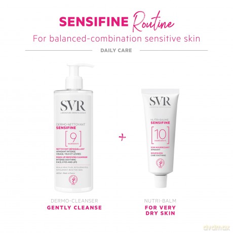Cleansing lotion Sensifine Dermo-Nettoyant 400 ml