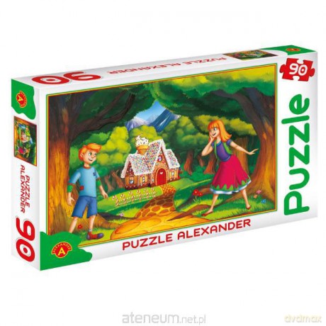 Puzzle 90 - Jaś i Małgosia ALEX [PUZZLE]