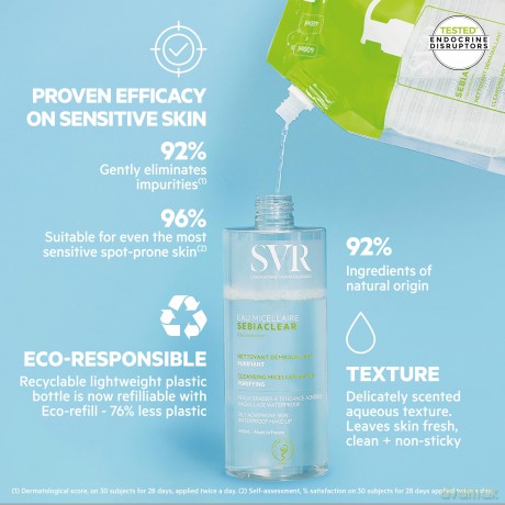 Cleansing micellar water Sebiaclear Cleansing Micellar Water 400 ml