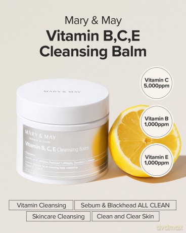 Cleansing skin balm Vitamin B, C, E Cleansing Balm 120 g