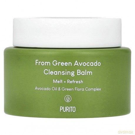 Cleansing skin balm with avocado From Green Avocado Cleansing Balm 100 ml