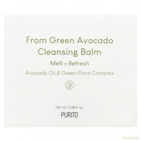 Cleansing skin balm with avocado From Green Avocado Cleansing Balm 100 ml