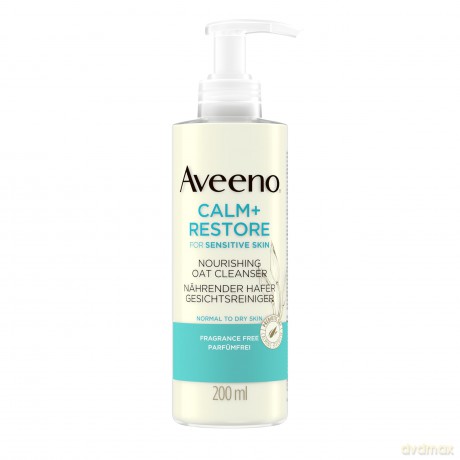 Cleansing skin gel Calm+ Restore Nourishing Oat Cleanser 200 ml