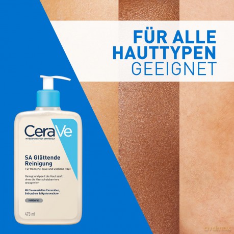 Cleansing softening emulsion for normal and dry skin SA Smooth ing Clean ser - Volume: 473 ml