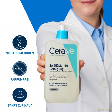 Cleansing softening emulsion for normal and dry skin SA Smooth ing Clean ser - Volume: 473 ml