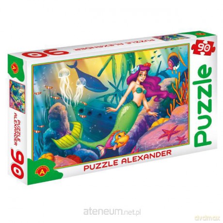 Puzzle 90 - Mała Syrenka ALEX [PUZZLE]