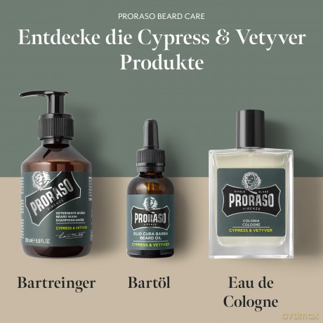 Cologne with cypress and vetiver 100 ml