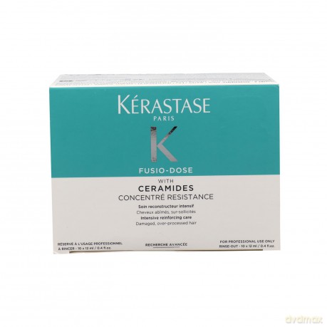 Concentrate for damaged hair Ceramide s Fragment Fusio Dose Resist ance Concentr - Volume: 10 x 12 ml