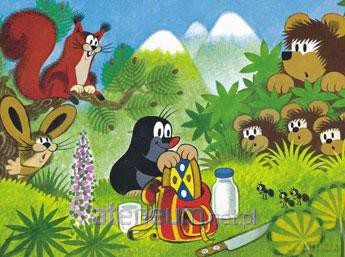 Puzzle 99 Krecik z ciastkiem DINO [PUZZLE]
