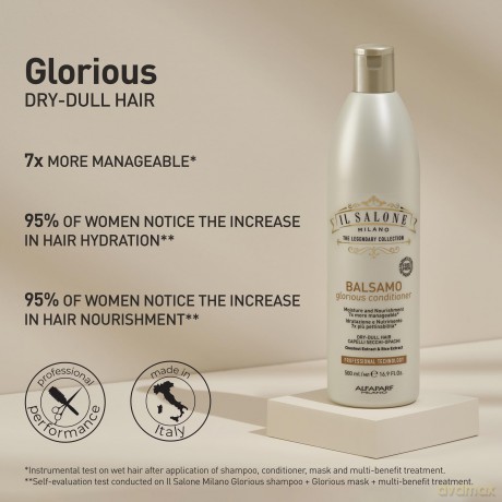 Conditioner for dry and dull hair Glorious Conditioner - Volume: 500 ml