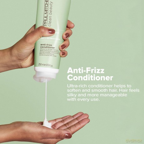 Conditioner for frizzy and unruly hair Clean Beauty Anti-Frizz Conditioner - Volume: 250 ml