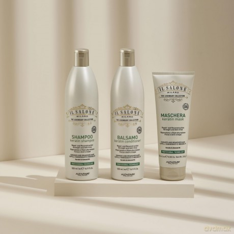 Conditioner with keratin for weak and damaged hair Keratin Conditioner - Volume: 500 ml