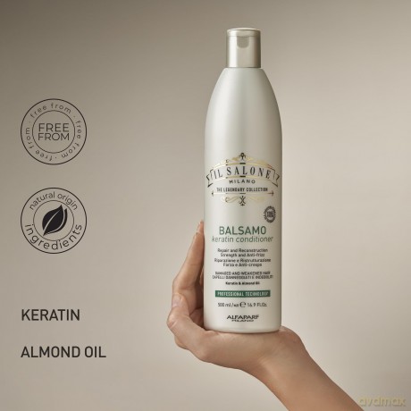 Conditioner with keratin for weak and damaged hair Keratin Conditioner - Volume: 500 ml