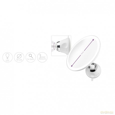 Cosmetic mirror with lighting CM850