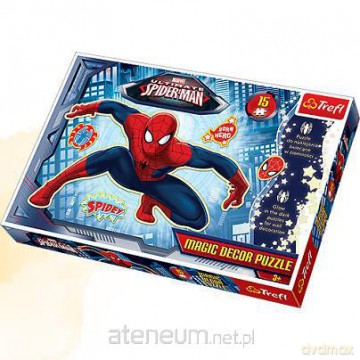 TREFL 15 El. Puzzle Magic Decor 15 - Spider-Man [PUZZLE]
