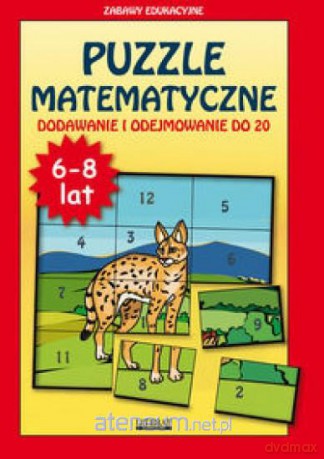 Puzzle matematyczne. Dodawanie i odejmowanie do 20 [KSIĄŻKA]