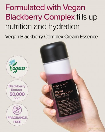Cream skin essence Vegan Blackberry Complex Cream Essence 140 ml
