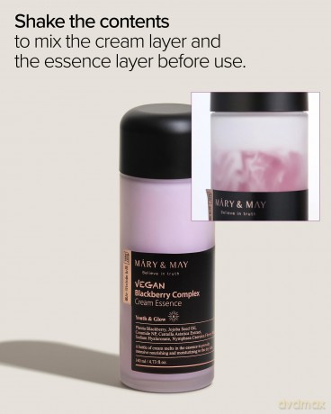 Cream skin essence Vegan Blackberry Complex Cream Essence 140 ml
