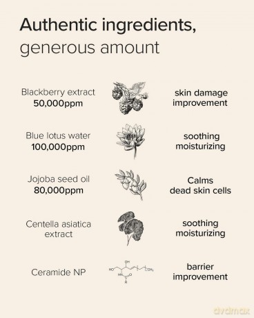 Cream skin essence Vegan Blackberry Complex Cream Essence 140 ml