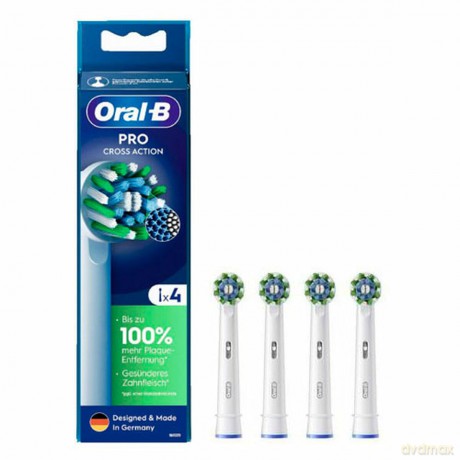 Cross Action EB50 replacement brush heads 4 pcs.
