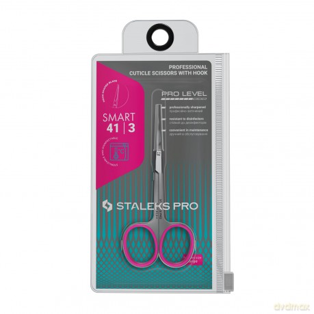 Cuticle scissors with a curved tip Smart 41 Type 3 Professional Cuticle Scissors with Hook