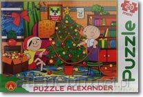Puzzle maxi Bolek i Lolek Boże Narodzenie 20 ALEX [PUZZLE]