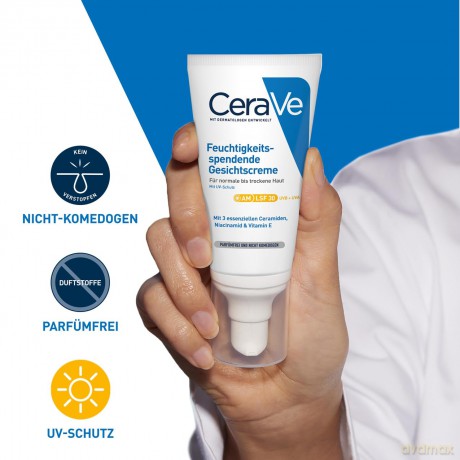 Daily moisturizing cream SPF 30 Facial Moisturizing Lotion 52 ml