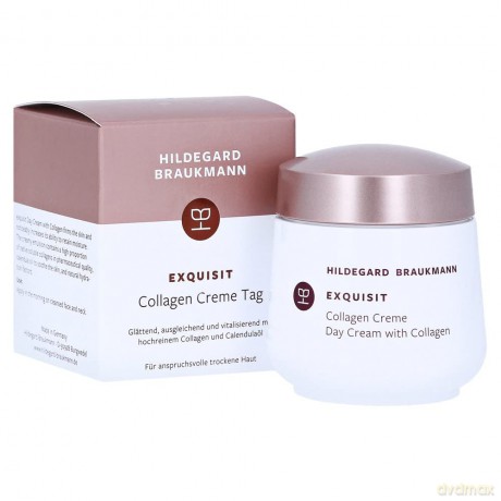 Day Cream with Collagen for Dry and Mature Skin Exquisit Day Cream With Collagen 50 ml