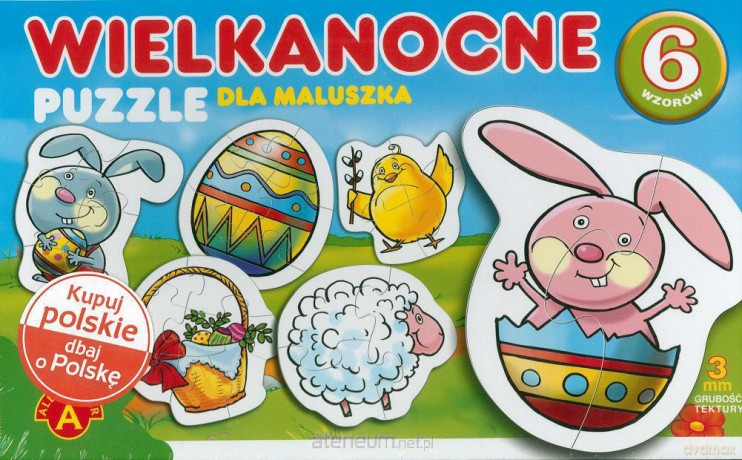 Puzzle Wielkanocne dla maluszka ALEX [PUZZLE]