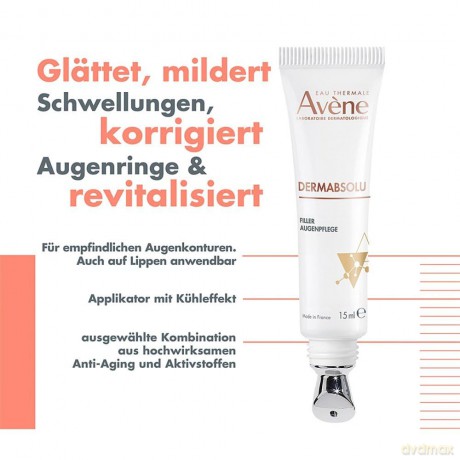 Dermabsolu Smoothing Eye Cream Filler Eye Contour Cream 15 ml