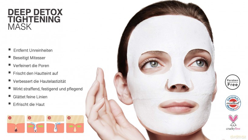 Detoxifying face mask Deep Detox Tightening Mask - Variant: 3 pieces