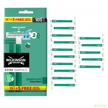 Disposable razor Extra Essential 10 + 5 pcs
