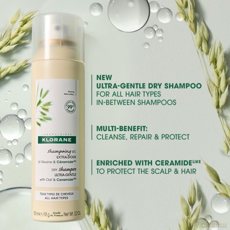Dry shampoo with ceramides Oats Dry Shampoo 150 ml