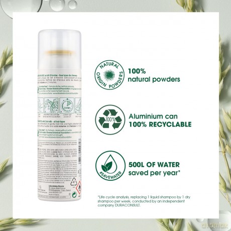 Dry shampoo with ceramides Oats Dry Shampoo 150 ml