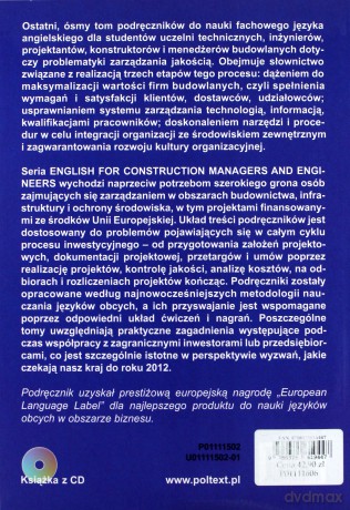 Quality management in construction 8 [KSIĄŻKA]