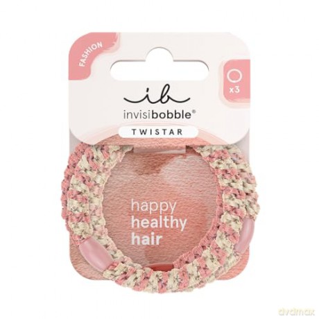 Elastic band Twistar Blush Braids 3 pcs