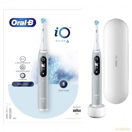 Electric toothbrush Series iO 6 Grey Opal