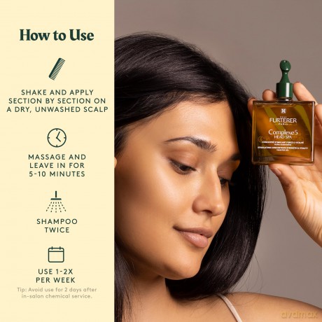 Energizing oil for hair strength and vitality Complexe 5 Energizing Concentrate 50 ml